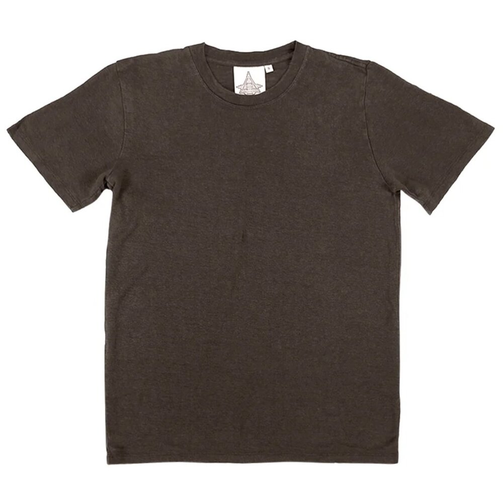 Jungmaven 100% Hemp Mana Tee Coffee Bean Brown XS